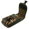 Reiko Leave Vertical Rugged Pouch Buckle Case Green