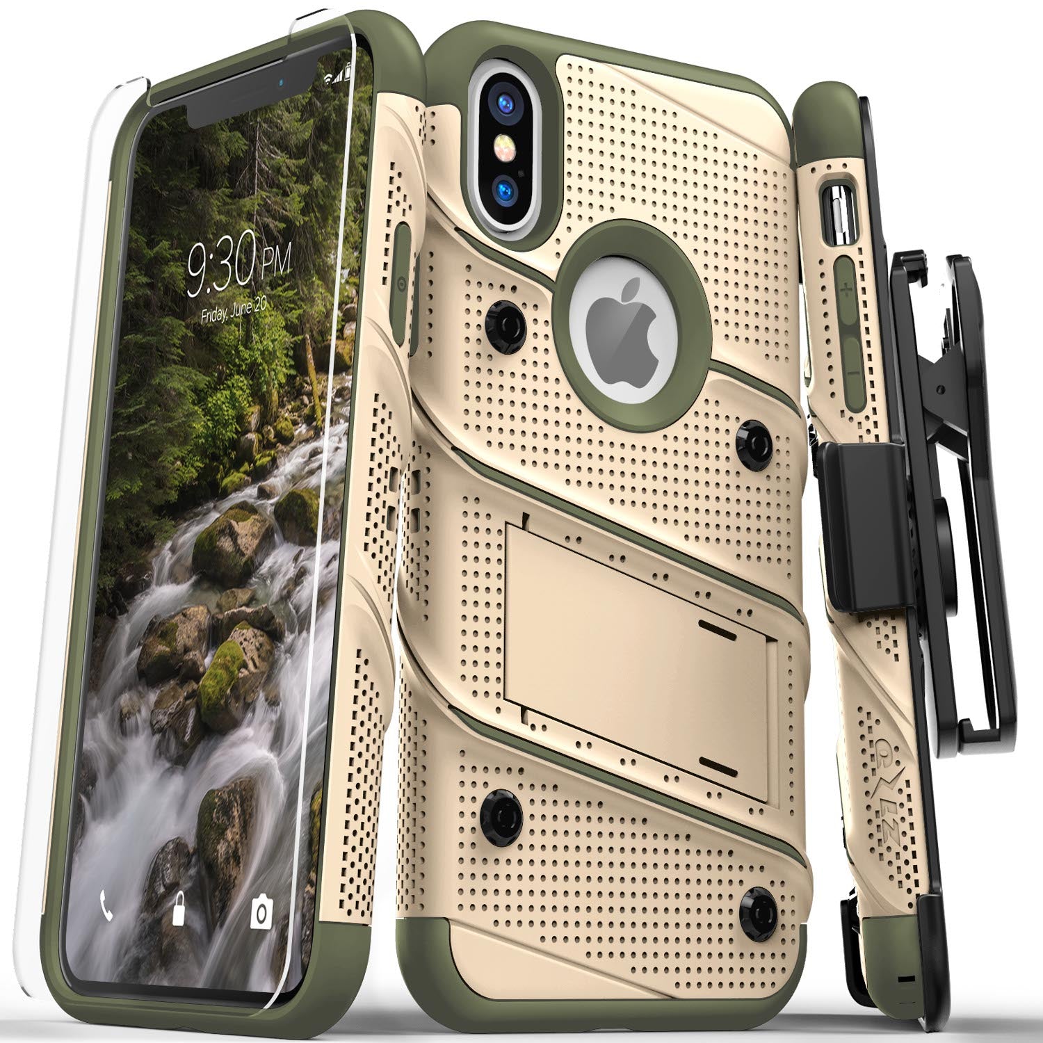 iPhone XS/X Zizo Case National Wireless